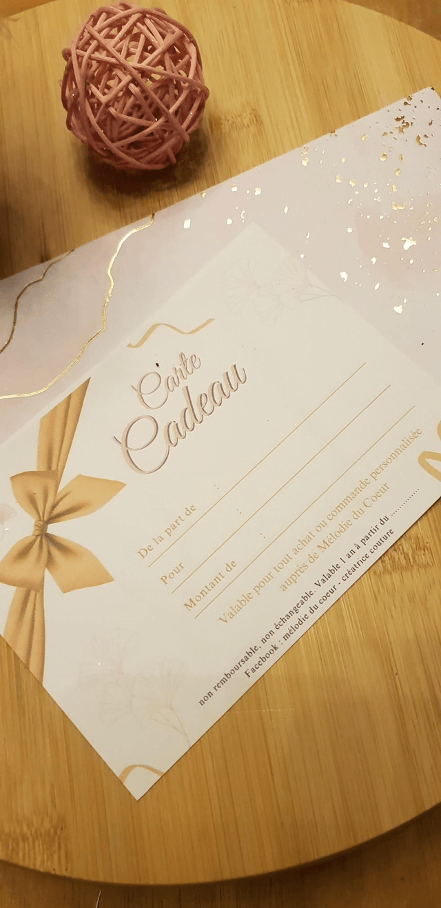Carte cadeau 